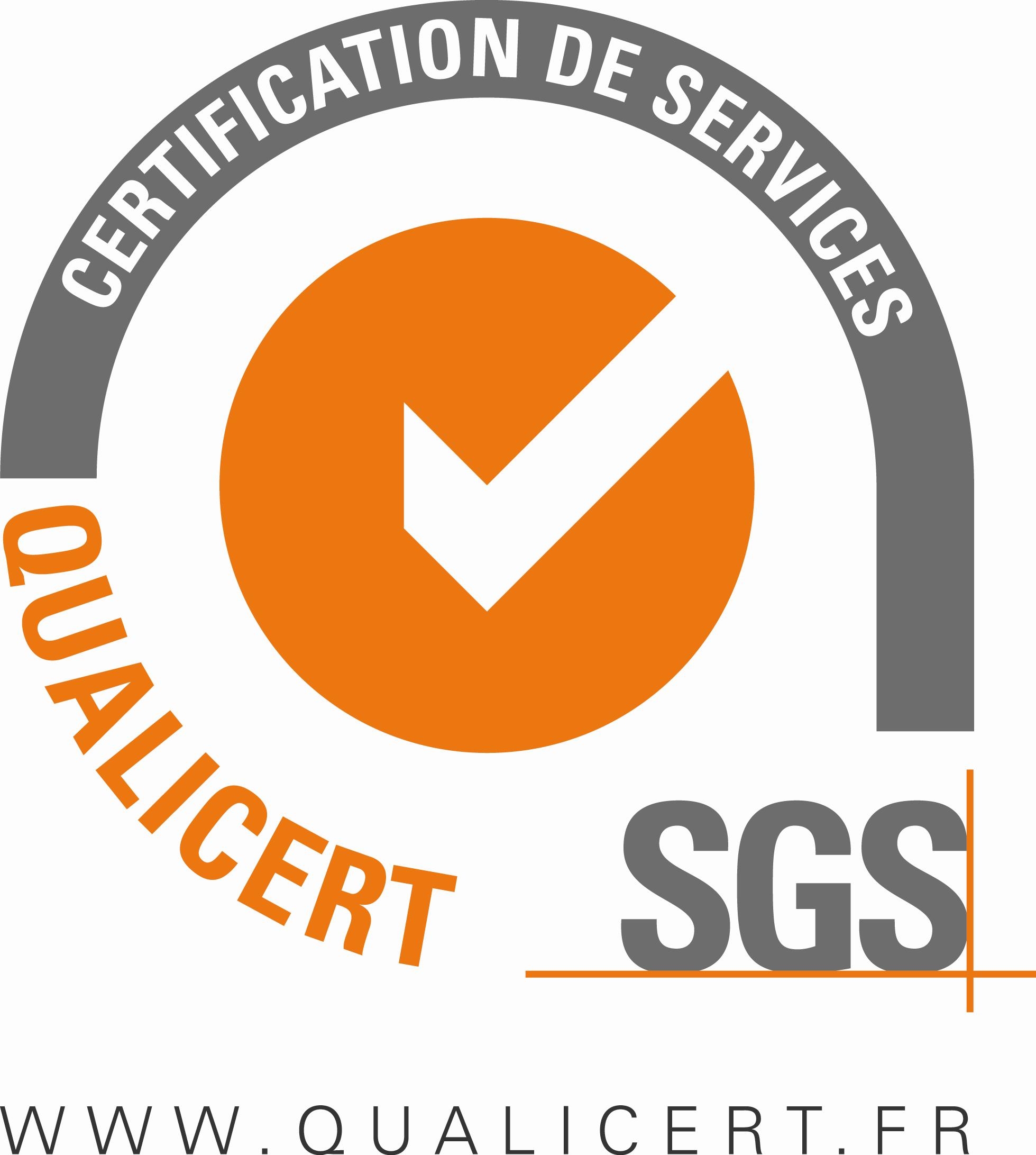 Certification de services qualicert SGS